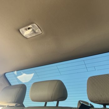 Mikes Tint Shop - Stain across the whole back window - Home Window Tinting Near Me - Orange, California Mikes Tint Shop - Stain across the whole back window - Home Window Tinting Near Me - Orange, California