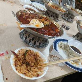 Chong Qing Hot Pot - So good! So much food. Don't be deterred, personal hot pot here is amazing! - Szechuan Near Me - Chamblee, Georgia