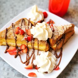 Mr. D's Diner - Nutella Stuffed French Toast!
