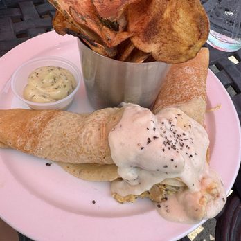 Aviary Cafe - Farmers Park - Steak and egg crepe - French Near Me - Springfield, Missouri