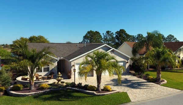 Let's Bring Your Outdoor Vision to Life! - We believe in every detail that goes into your new outdoor living space. You will work closely with our designer to create the vision and functionality you want. We take your ideas and use our experience to bring your vision into life. Hardscaping is a great way to enhance the value of your home for years to come! Hardscaping is also a way to fix problems with drainage and foundation issues. We build patios, walkways, river beds,
retaining walls and more. Our professional crews are highly skilled in creating unique designs to allow your hardscape and landscaping
project to stand out from all the rest. Our team has the knowledge to know which plants and palm trees work best in our Florida climate to finalize your vision. We also offer lawn maintenance keeping your lawn and outdoor property clean and manicured year round.