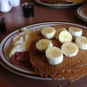 Denny's - Banana Pecan Pancake Breakfast - American Near Me - Kapolei, Hawaii