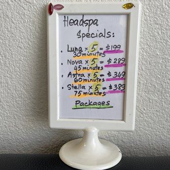 Stella Headspa - Special Packages - Medical Spas Near Me - Garden Grove, California Stella Headspa - Special Packages - Medical Spas Near Me - Garden Grove, California