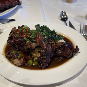 Mustards Grill - Lamb, with mashed potatoes. Tasted great but the lamb was pretty fatty. - New American Near Me - Napa, California Mustards Grill - Lamb, with mashed potatoes. Tasted great but the lamb was pretty fatty. - New American Near Me - Napa, California