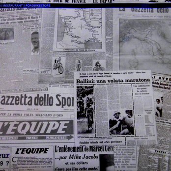Ghisallo - The placemat fits right in with the theme - Mediterranean Near Me - Vienna, 9