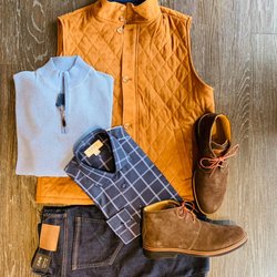Dennis & Company - We love this look for fall. It'll be here before you know it.