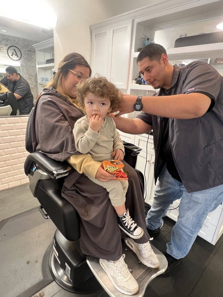 Aldo Barber Shop Logo