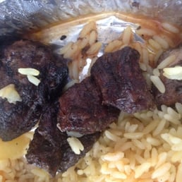 Pork souvlaki from maple Astoria location. Pork souvlaki from maple Astoria location.