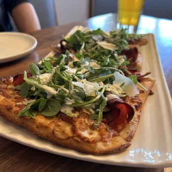 The Shed Craft Bar And Kitchen - Flat bread with caramelized onions and prosciutto. - Sports Bars Near Me - Franklin, Massachusetts