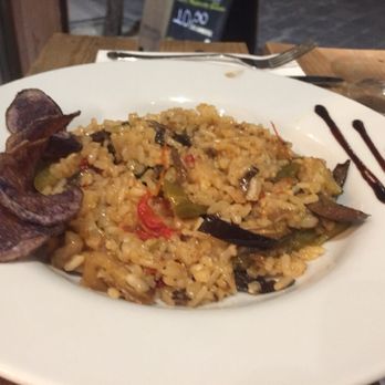 H10 - Mushroom Risotto was a great dish  it was not heavy and offered a good vegetarian alternative. - Mediterranean Near Me - Madrid, M