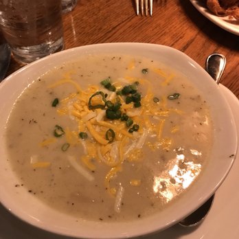 Outback Steakhouse - Large Baked Potato Soup with no bacon topping - Steakhouses Near Me - San Marcos, Texas Outback Steakhouse - Large Baked Potato Soup with no bacon topping - Steakhouses Near Me - San Marcos, Texas