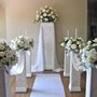 Photo of Wedding Pillars and Petals
