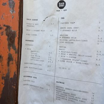 Cafe 2001 - Cafes Near Me - Los Angeles, California