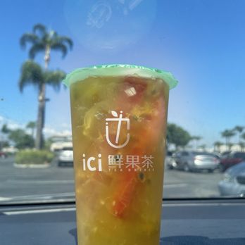ICI Tea Drinks - Tropical fruit w/ jasmine green tea - Bubble Tea Near Me - San Gabriel, California ICI Tea Drinks - Tropical fruit w/ jasmine green tea - Bubble Tea Near Me - San Gabriel, California
