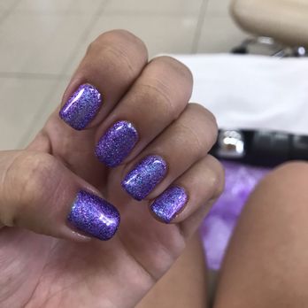 V Nails - Purple gel nails and a purple light for my pedicure. The color is Wave Midnight Blue - Nail Salons Near Me - La Quinta, California V Nails - Purple gel nails and a purple light for my pedicure. The color is Wave Midnight Blue - Nail Salons Near Me - La Quinta, California