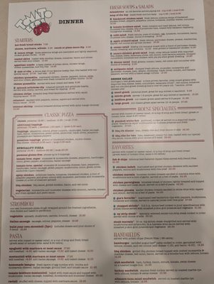 Menu photo 2 Tomato Brothers Howell, MI