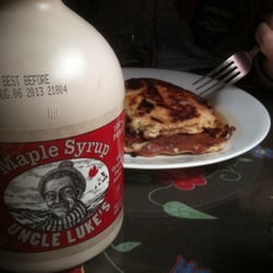 Duck Soup Cafe - Pancakes with real maple syrup