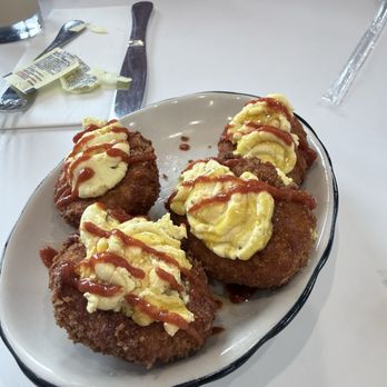 Budder’s - Fried Deviled Eggs........oh man....sooooooo goood - Breakfast & Brunch Near Me - Suwanee, Georgia
