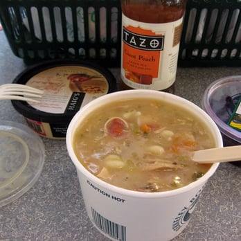 Berkeley Bowl Marketplace - lunch - cup of chicken noodle soup and a couple of prepared food items - Grocery Near Me - Berkeley, California Berkeley Bowl Marketplace - lunch - cup of chicken noodle soup and a couple of prepared food items - Grocery Near Me - Berkeley, California