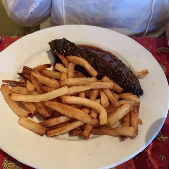 Bistro Moulin - Hanger steak - Wine Bars Near Me - Monterey, California