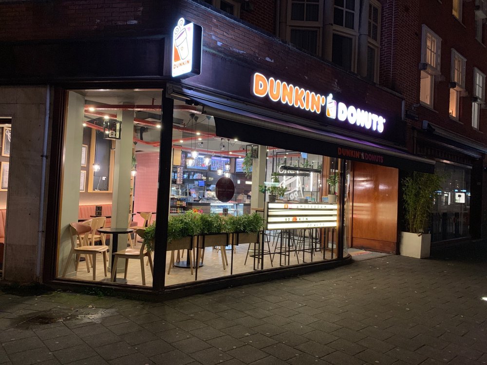 DUNKIN’ DONUTS Beethovenstraat 40a, Amsterdam, NoordHolland, The