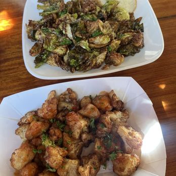 Freeman's Grub & Pub - Fried cauliflower and Brussels sprouts - New American Near Me - Greensboro, North Carolina