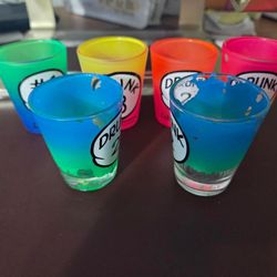 Christine's - paint chipping off the shot glasses