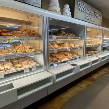 Paco's Bakery - Display cases. Get a clean pan and tongs at the front. - Bakeries Near Me - Houston, Texas Paco's Bakery - Display cases. Get a clean pan and tongs at the front. - Bakeries Near Me - Houston, Texas