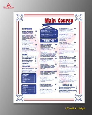 Menu photo 1 The Dugout Round Top, TX Menu photo 1 The Dugout Round Top, TX
