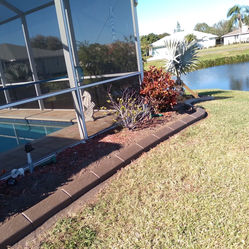 Curb Pro's - Along the pool cage - Masonry/Concrete Near Me - Bradenton, Florida Curb Pro's - Along the pool cage - Masonry/Concrete Near Me - Bradenton, Florida