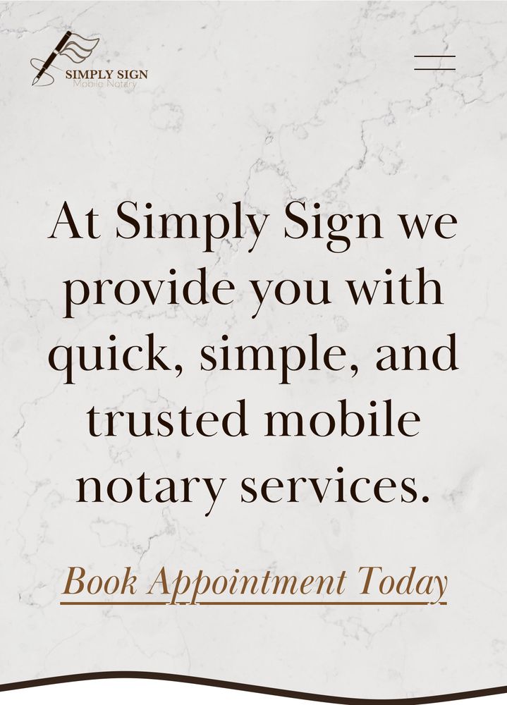 SIMPLY SIGN MOBILE NOTARY Request a Quote Orlando, Florida