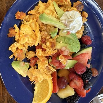 Alabama Hills Cafe & Bakery - Pork tamale scramble. Might be a one time meal, but it was delicious - Bakeries Near Me - Lone Pine, California Alabama Hills Cafe & Bakery - Pork tamale scramble. Might be a one time meal, but it was delicious - Bakeries Near Me - Lone Pine, California