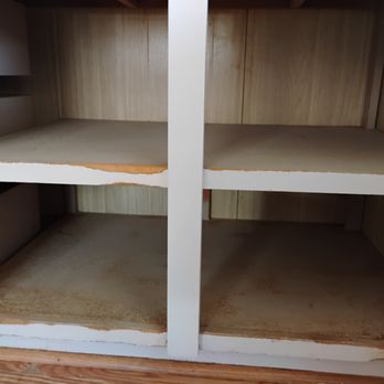 Sierra Home Inspections - Note extensive rodent chewing of living room cabinets. - Home Inspectors Near Me Sierra Home Inspections - Note extensive rodent chewing of living room cabinets. - Home Inspectors Near Me