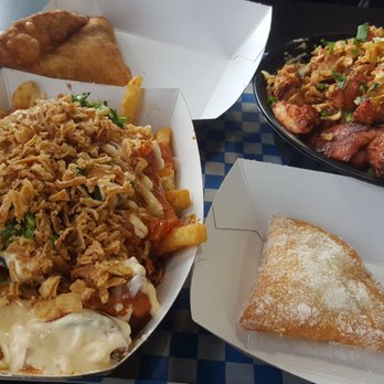 Rick's Good Eats - Lentils samosa, tandoori chicken healthy-ish salad, butter chicken loaded fries, and cheesecake samosa - Indian Near Me - Mississauga, Ontario Rick's Good Eats - Lentils samosa, tandoori chicken healthy-ish salad, butter chicken loaded fries, and cheesecake samosa - Indian Near Me - Mississauga, Ontario