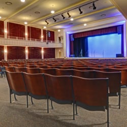 The Clayton Center - The Clayton Centers 1920's era Auditorium. Many performances, weddings and meetings have taken place in this venue.