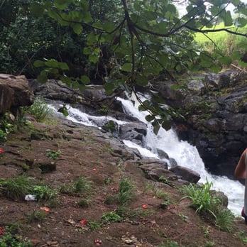 Hoopii Falls - The waterfall! - Hiking Near Me - Kapaa, Hawaii Hoopii Falls - The waterfall! - Hiking Near Me - Kapaa, Hawaii