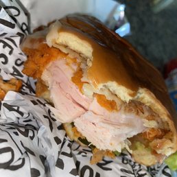 Jacked Spicey sandwich