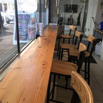 The Poke Guy - Seating by the window. - Hawaiian Near Me - Vancouver, British Columbia