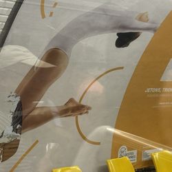 Le Peletier Metro - Ads in the metro for the Paris Olympics