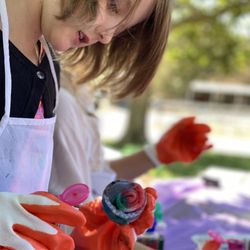 Triple C Ranch - Crafts at camp!
