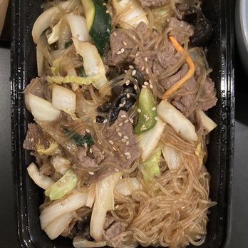 BAB Korean Bistro - N4. Beef Japchae - Korean Near Me - Brookline, Massachusetts BAB Korean Bistro - N4. Beef Japchae - Korean Near Me - Brookline, Massachusetts
