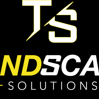 The Standard Landscape Solutions - a black background with a yellow and white logo - Lawn Services Near Me The Standard Landscape Solutions - a black background with a yellow and white logo - Lawn Services Near Me