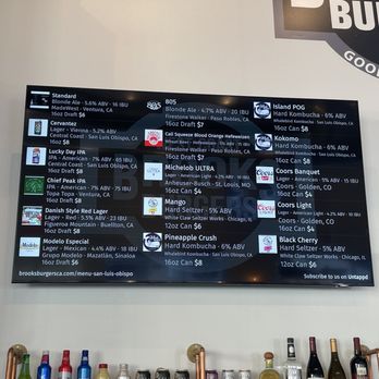 Brooks Burgers - Burgers Near Me - San Luis Obispo, California