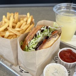Fries and Wyld Ranch (dill-forward)
