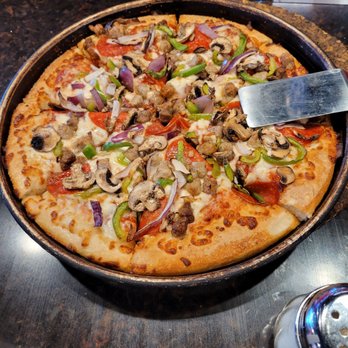 Pizza Hut - Supreme pizza with pan crust - Pizza Near Me - Lebanon, Indiana Pizza Hut - Supreme pizza with pan crust - Pizza Near Me - Lebanon, Indiana