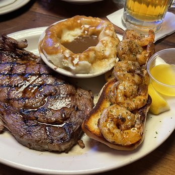 Texas Roadhouse - 12oz ft. worth ribeye & shrimp - American Near Me - Henderson, Nevada