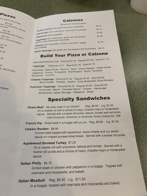 Menu photo 7 Lansky's Omaha, NE