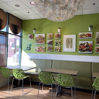 Little Panda - a restaurant with green walls and green chairs - Chinese Near Me - Elgin, Illinois Little Panda - a restaurant with green walls and green chairs - Chinese Near Me - Elgin, Illinois