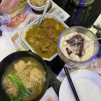 Milk & Co Cafe - Wonton Noodle Soup, Beef Curry, and Red Bean Ice Cream - Chinese Near Me - Monterey Park, California