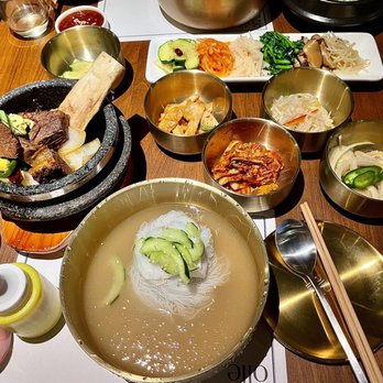 Olle - GALBI + NAENGMYEON Mini Galbi Jjim with mini Mool Naengmyeon - Korean Near Me - New York, New York Olle - GALBI + NAENGMYEON Mini Galbi Jjim with mini Mool Naengmyeon - Korean Near Me - New York, New York